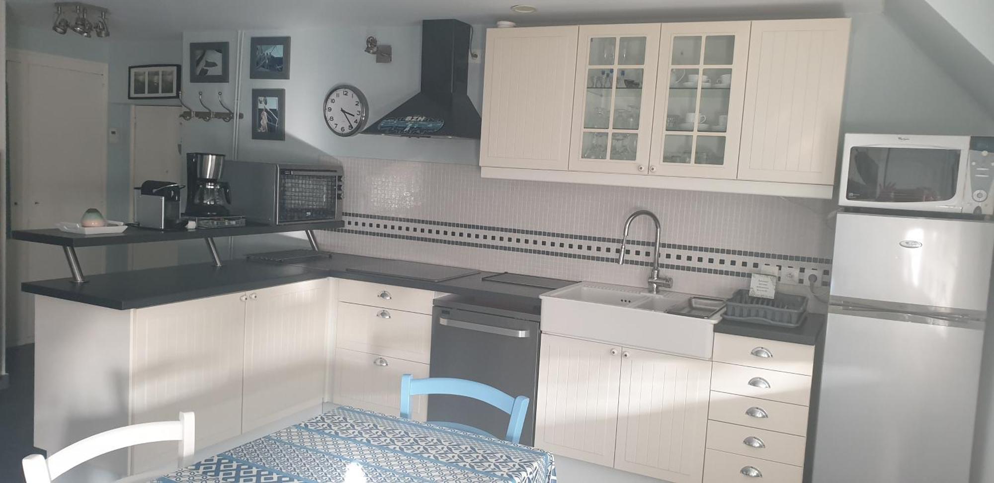 Port De La Houle - Beau 3 Pieces Classe 3 Etoiles Avec Garage Prive Канкаль Екстер'єр фото